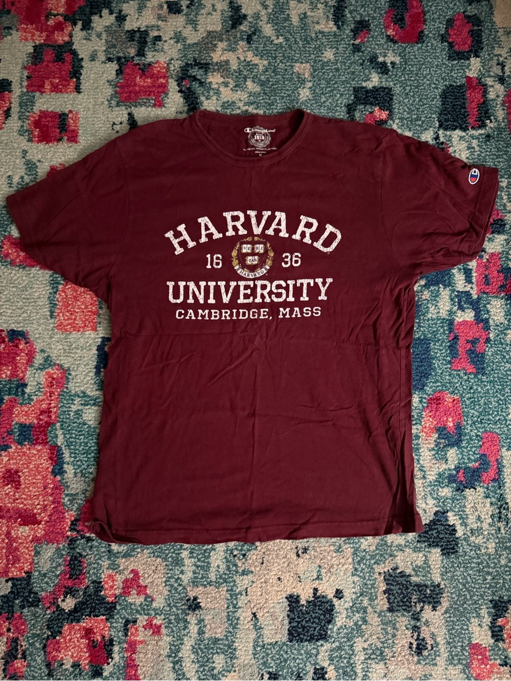 Champion Harvard University T-Shirt - Adult Medium